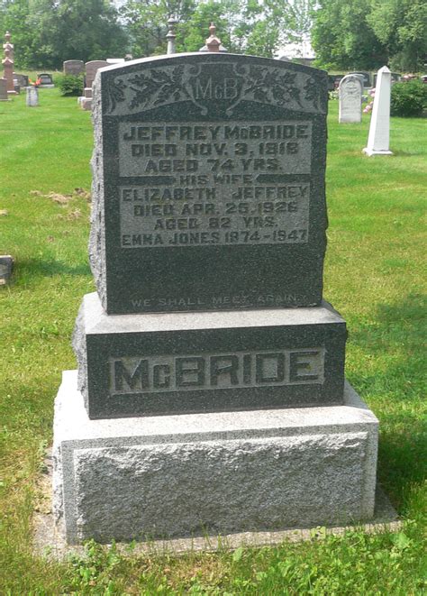 Elizabeth Jane Jeffrey McBride (1844-1926) - Find a Grave Memorial