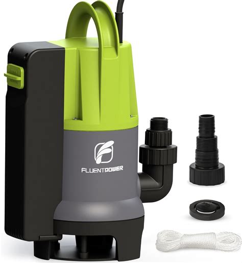 FLUENTPOWER 3/4HP Submersible Sump Pump, 3700GPH India | Ubuy