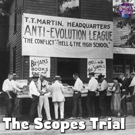The Scopes Trial and Teaching Evolution