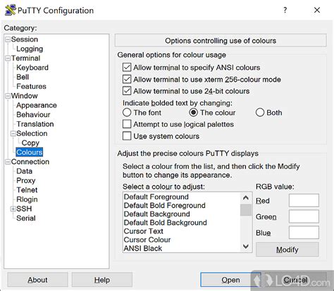 Image result for Putty Command Line Options