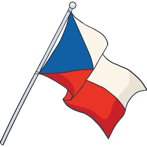 Flag of the Czech Republic 23435147 PNG