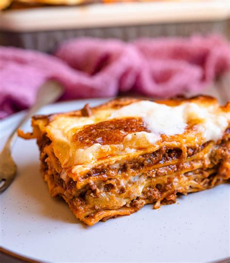 Lasagne al Forno (Italian Beef Lasagna) ,italian Cuisine,Pasta