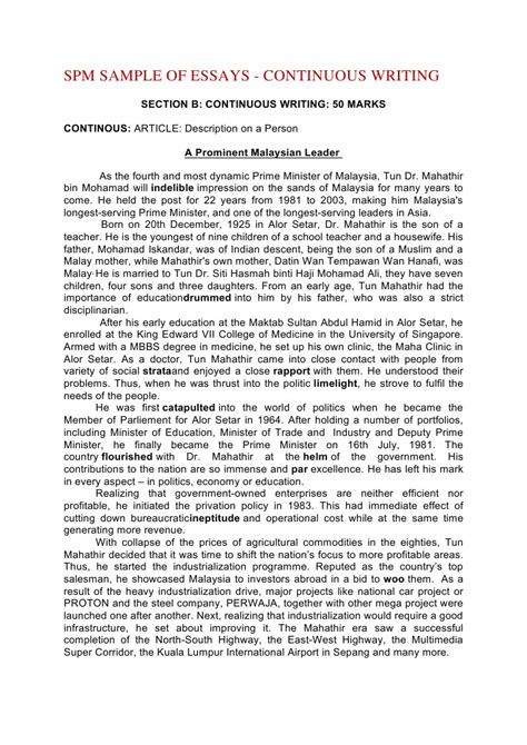 Image result for Report Essay Example SPM