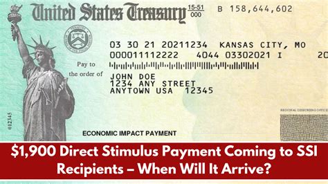 Image result for Stimulus Check 2 SSI