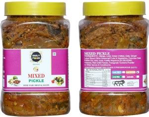 Daily Food Homemade Natural Mixed Pickle Mix Vegetable Achar Mango ...
