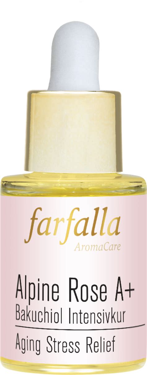 farfalla Cure Intensive Bakuchiol "Alpine Rose A+", 15 ml - Boutique en ligne Ecco Verde