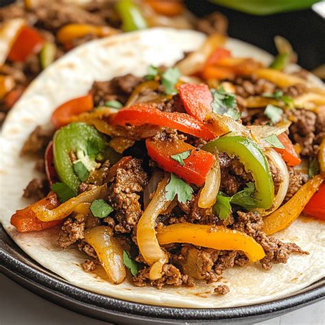Amazing Ground Beef Fajitas for a Delicious Fiesta