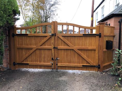 Wooden Driveway Gates | Installations and Fitting | Village Gates