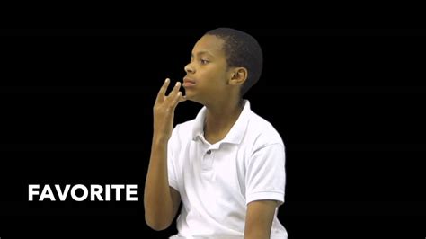 How To Sign Favorite In Asl / Video signing international signs see now