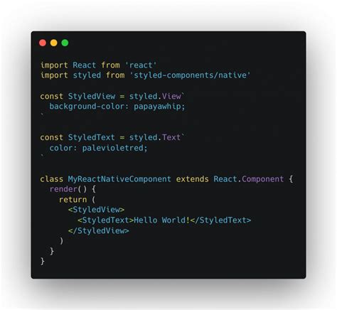 Image result for How to Write Styled Components in React Functional Component