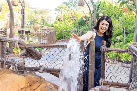 Auli’i Cravalho, Voice of Moana, Visits Journey of Water Attraction at ...