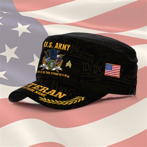 US Army, Remember - Honor - Respect - Military Cap - Proud US Veteran