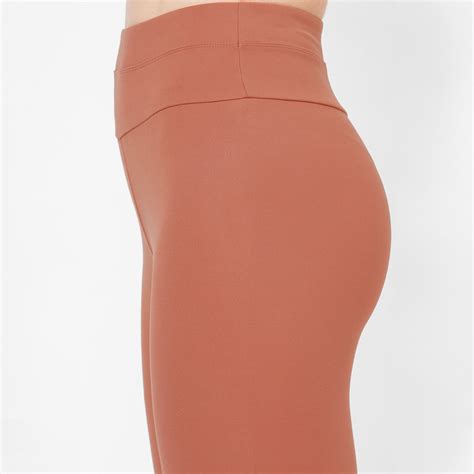 JUST-DRY Papaya 7/8 High Waist Running Tights for Women – Laasa Sports