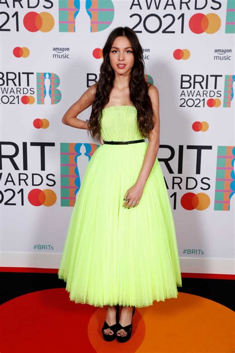 Olivia Rodrigo Attends 2021 Brit Awards at the O2 Arena in London 05/11 ...