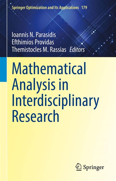 Buy Mathematical Analysis in Interdisciplinary Research: 179 (Springer ...