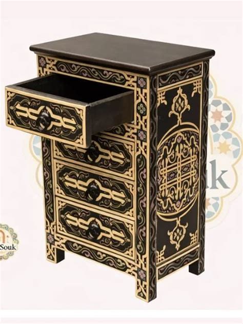 Moroccan Bedside Table
