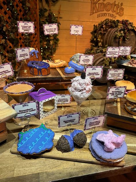 Photos / Video: Preview the Food and Merchandise of Knott's Boysenberry ...