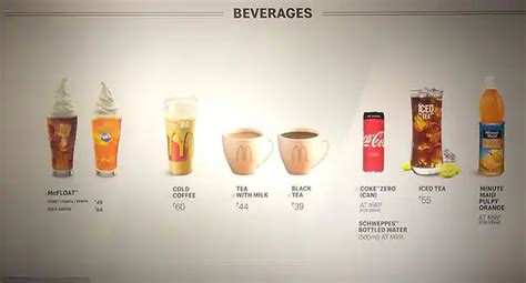 Menu at McDonald's, Gurugram, Kiosk Number KG - 1