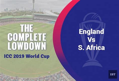 England vs South Africa, World Cup opener: Live telecast, preview ...