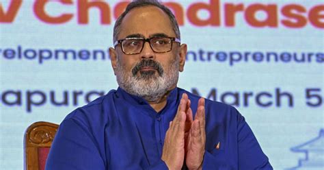 India plans to release the draft AI framework by July: MoS IT Rajeev ...
