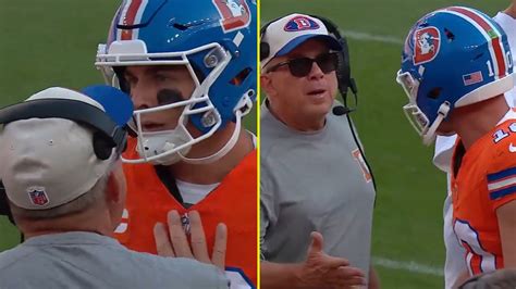 Bo Nix fires message to Sean Payton after intense sideline altercation in big win over trolling ...