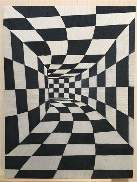 Optical Illusion Quilts, Optical Illusion Drawing, Illusion Drawings ...