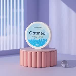Buy beLogical Oatmeal Body Scrub | Moisturizing | Oatmeal | Nourishing ...