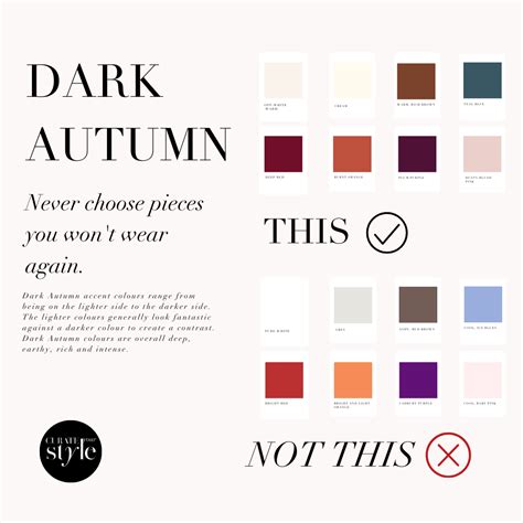 Deep Autumn Color Palette