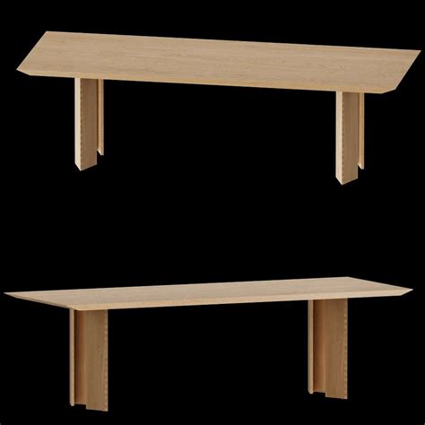 Carel Woodworks – Table Angus 8 seater 3ds Max – 3DSky Model Free