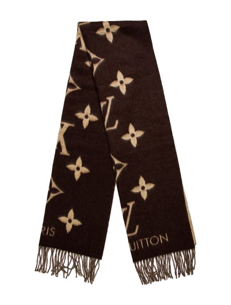 Louis Vuitton Reykjavik Cashmere Scarf - Brown Scarves and Shawls ...