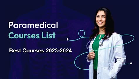 Paramedical Courses List 2023-2024, New paramedical Courses
