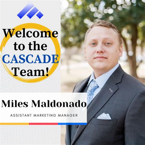 Cascade Financial Services on LinkedIn: Please help us welcome Miles ...
