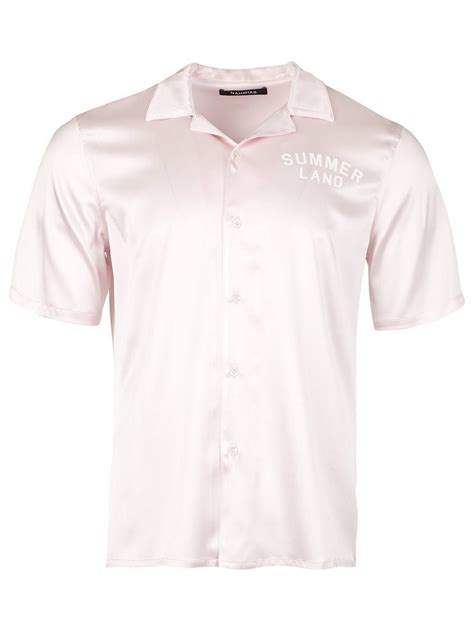 NAHMIAS Silk Summerland Uniform Short-sleeve Shirt | Editorialist