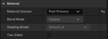 Add Static to Post Process Volume 的图像结果