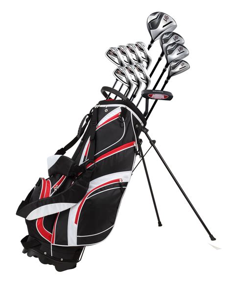 Precise Naturals S7 Complete Right Hand 18 Piece Golf Club Package Set ...