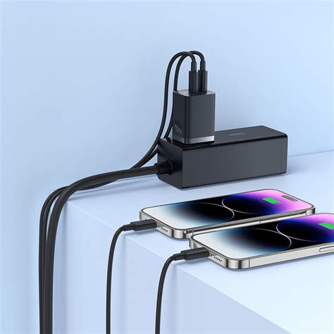 Baseus GaN5 Pro Fast Charger C+C 40W EU Black-CCGP180101 – Baseus India ...