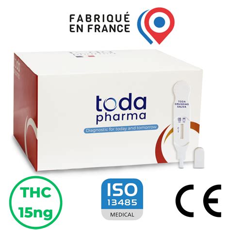 Test salivaire THC Cannabis 15 ng/ml - Fabriqué en France – AMA Prévention