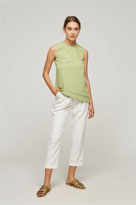 High-Waisted Pleat Pants - Our Second Nature