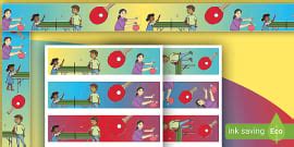 Table Tennis Display Facts (teacher made) - Twinkl
