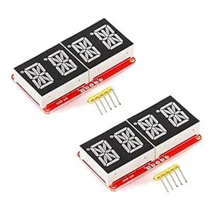 EC Digital Orange 0.54 Inch 4-Digit LED Segment Display for Arduino ...