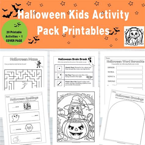 Free halloween activity sheets for kindergarten, Download Free halloween activity sheets for ...