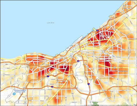 Crime Map Of Cleveland Ohio | Maps Of Ohio
