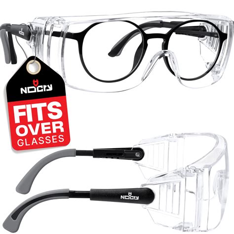 Snapklik.com : NoCry Safety Glasses Over Eyeglasses Fog And Scratch ...