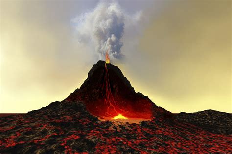Image result for Composite Volcano Shape