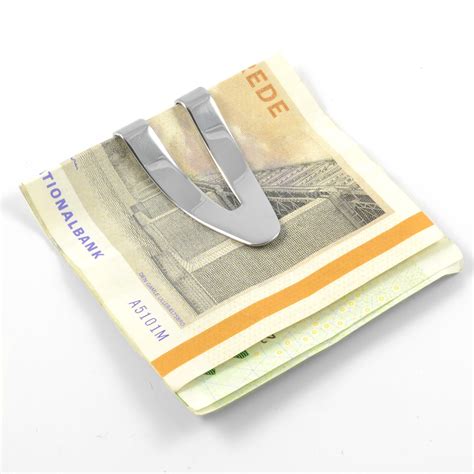 Curved Stainless Steel Money Clip | In stock! | Fort Tempus