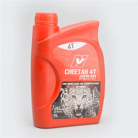 Engine Oil [Cheetah] 4T 20W40 Api Sm 1Ltr | Buy NV Spares | Genuine ...