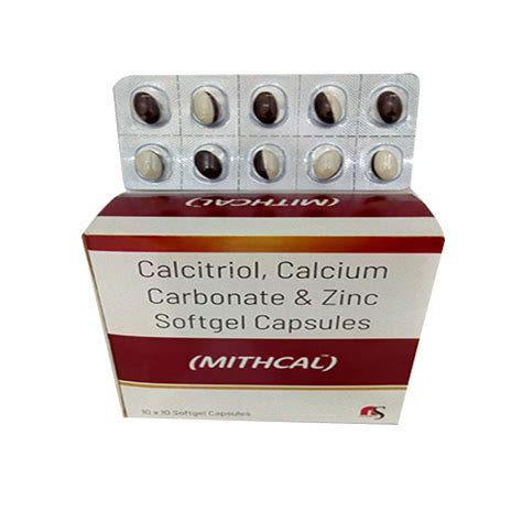 MITHCAL Softgel Capsules Nusmith Pharma Pvt. Ltd.
