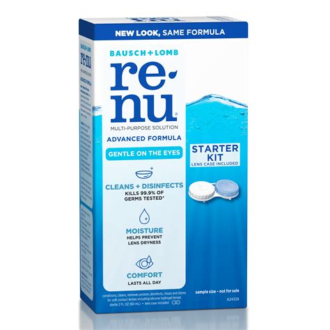 Buy Renu Contact Lens Solution, Advanced Formula Triple Disinfectant ...