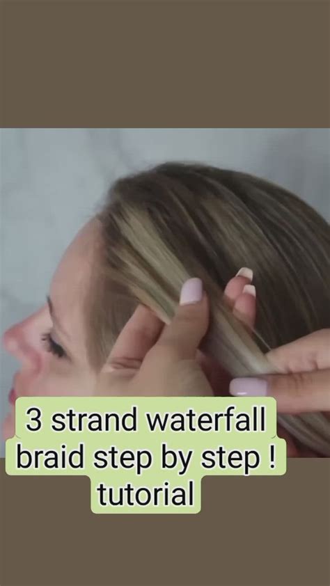 Image result for Tutorial On Waterfall Braid