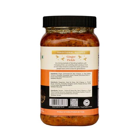 Ginger Pickle - Pachranga International Pickles